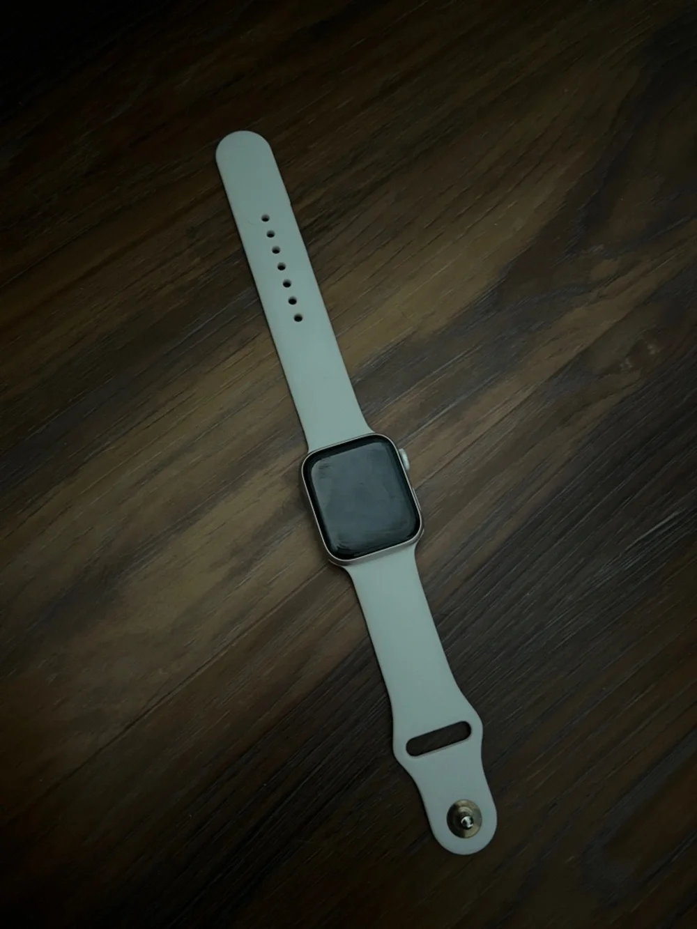 Silicone Replacement Wristband in Cream for Smartwatches